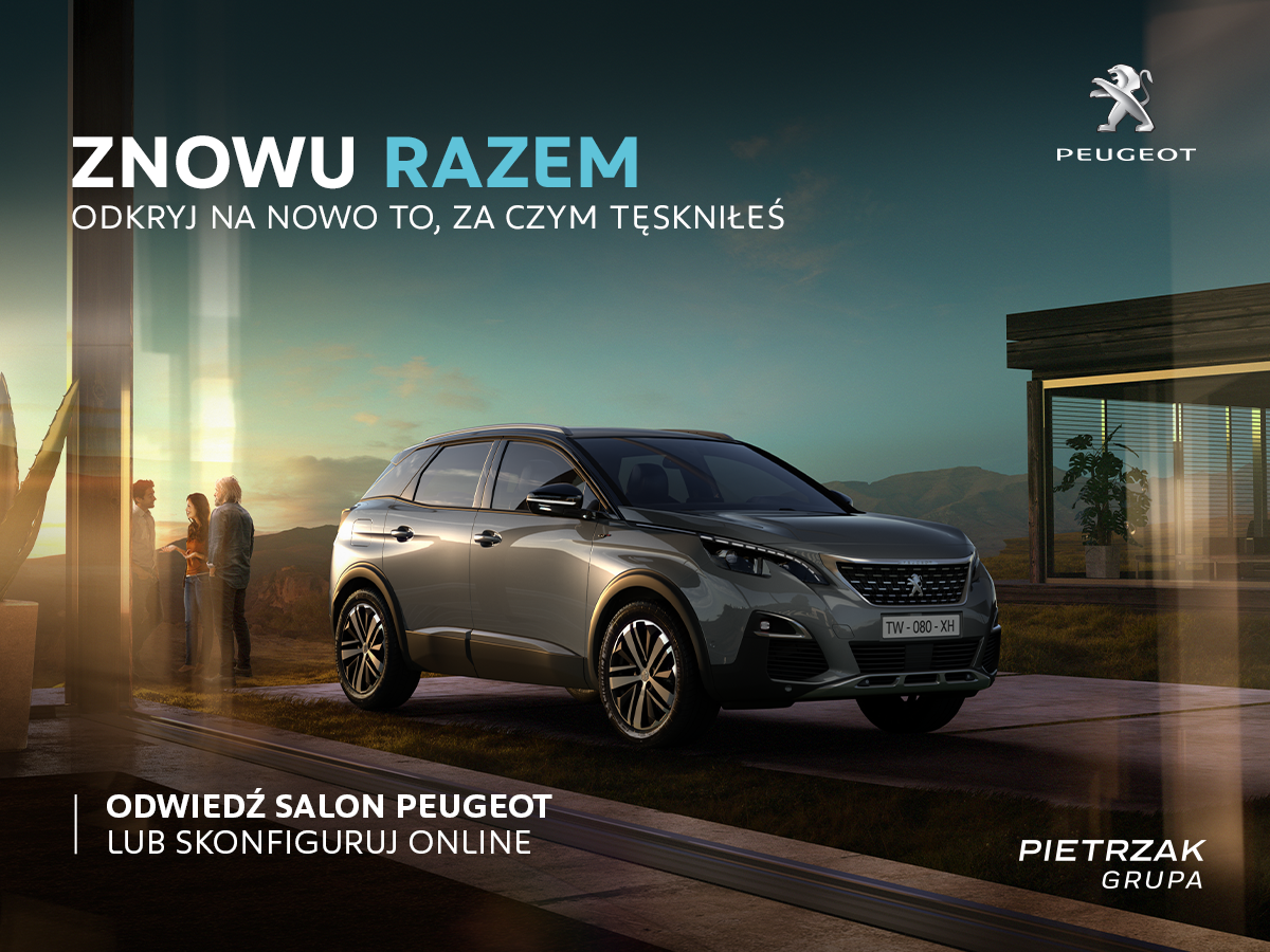 Rusz w drogę z nowym Peugeot